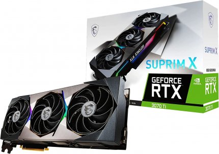 Die PC-Grafikkarte MSI Geforce RTX 3070 Ti gibt's jetzt im Super-Spar-Angebot bei Amazon.