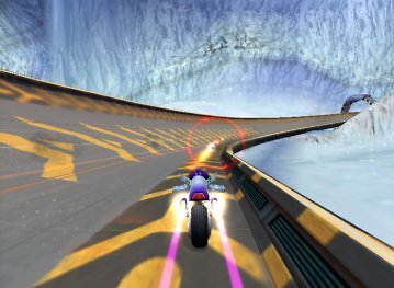 Waffen, Weiber und Wahnsinns-Bikes: Zeigt Acclaims verwegene Racer-Vision den Rennalltag der Zukunft?