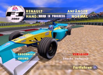 F 1 2002 - Cheats