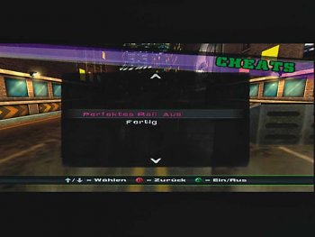 Tony Hawk´s American Wasteland - Cheat