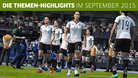 FIFA 16 und PES 2016 im Testduell, Half-Life 3 und MGS 5 Duschsszene - Das hat uns im September 2015 beschäftigt