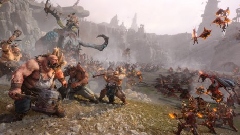 Chaosdämonen und Cathay in TWW3: Die Kampagnenkarte von Warhammer 3
