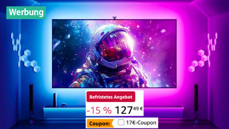 Dank Rabatt und zeitlich befristetem Coupon: "Ambilight" zum Nachrüsten nur 110,49€ - Govee Envisual T2 für Fernseher mit 55-65 Zoll