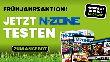 N-ZONE Frühlingsaktion: 3 Ausgaben im Abo zum absoluten Sparpreis - alles zu Mario, Zelda und Co.