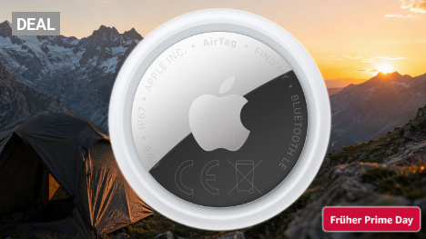 Obacht, Prime-Day-Preis: Apple AirTag Gen 2 verließ noch nie so günstig Amazons Lager