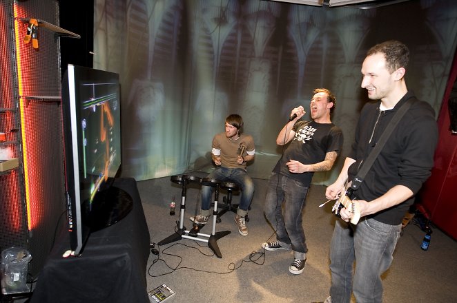 Rockband spielt Rock Band: Zocken mit den Donots