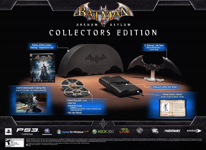 Batman Arkham Asylum - Collector's Edition 