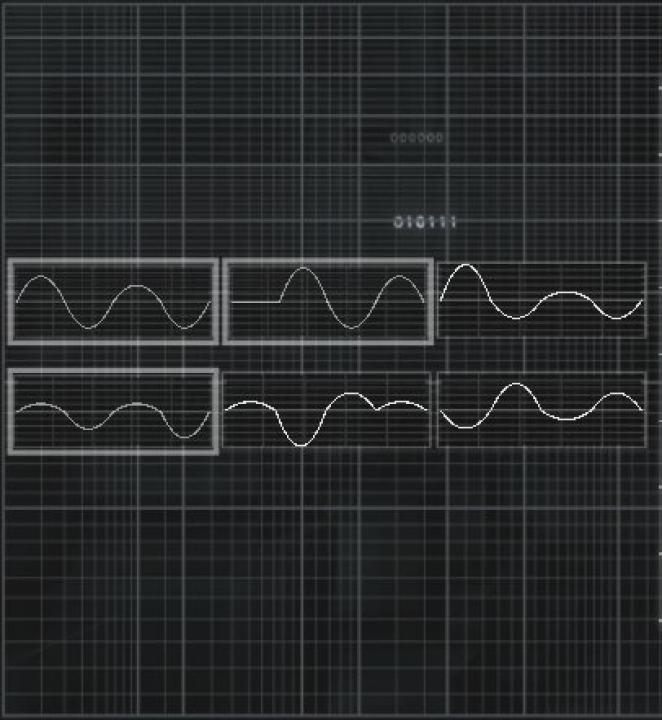 Assassin's Creed: Brotherhood Komplettlösung: Glyphen-Rätsel Nr. 6: Markiert das erste, zweite und vierte Schwingungsmuster, um voranzukommen.