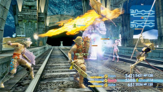Die Echtzeit-Kämpfe in Final Fantasy XII sind eine willkommene Abwechslung.
 
