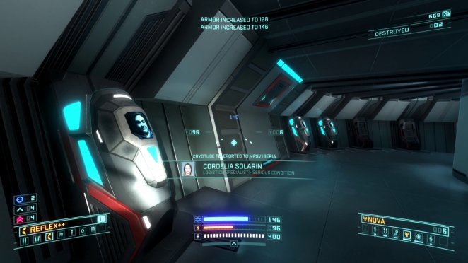 In den meisten Levels sind einige Zivilisten versteckt, die wir einsammeln sollten, um dafür einen Batzen Upgrade-Punkte zu erhalten.