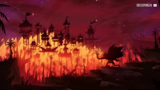 Licht und Dunkelheit spielen auch im Artwork des Spiels eine große Rolle.