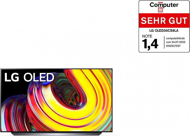 LG OLED55CS9LA TV 139 cm (55 Zoll) OLED Fernseher (Cinema HDR, 120 Hz, Smart TV) [Modelljahr 2022]