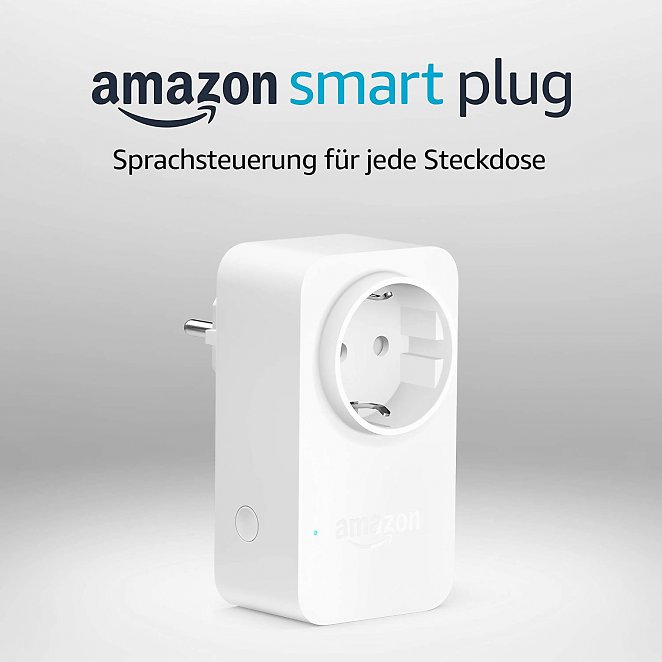 Amazon Smart Plug (WLAN-Steckdose), funktioniert mit Alexa, Gerät 
