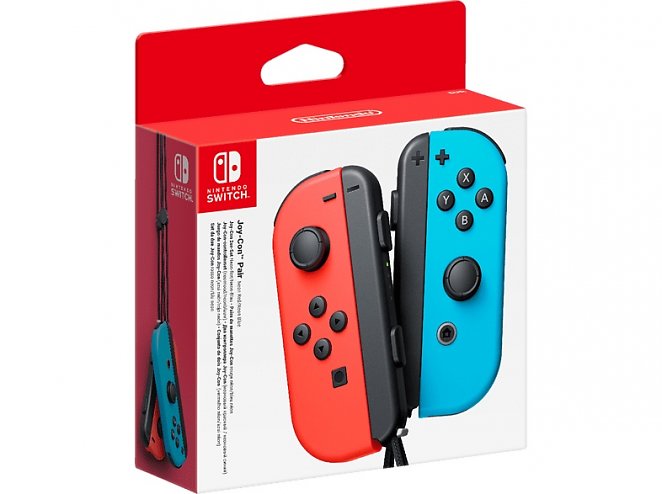 NINTENDO Switch Joy-Con 2er-Set Controller Neon-Rot/Neon-Blau
