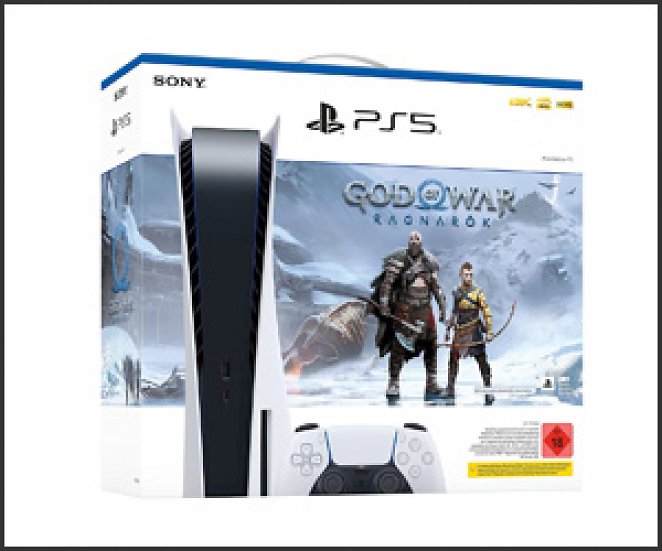 PS5 Disc Edition mit God of War Ragnarök