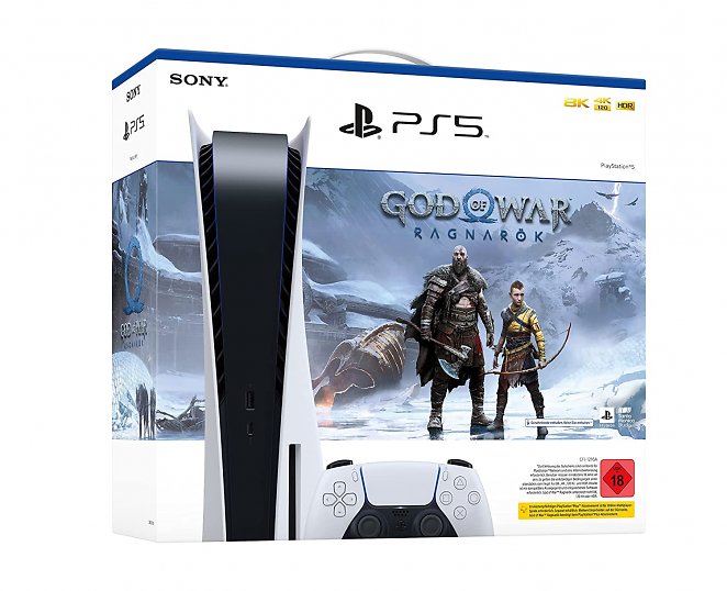 PlayStation 5 Konsole - God of War Ragnarök Bundle (Voucher)