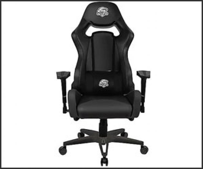ONE GAMING Chair Ultra BLACK Gaming Stuhl, Schwarz