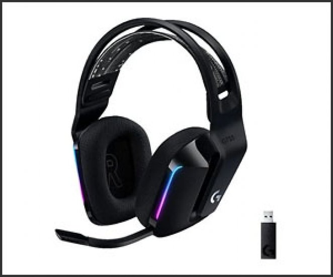 LOGITECH G733 Light Speed LIGHTSYNC RGB kabelloses, Over-ear Gaming Headset Schwarz
