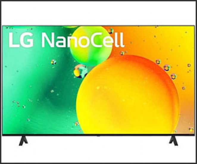 LG 65NANO756QC NanoCell TV (Flat, 65 Zoll / 164 cm, UHD 4K, SMART TV, webOS22)