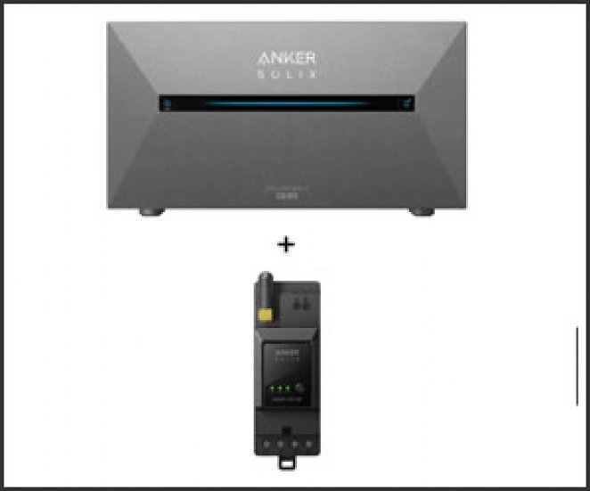 Anker SOLIX Solarbank 2 E1600 Pro - Balkonkraftwerk Batterie + Smart Meter