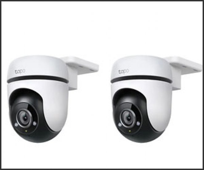TP-Link Tapo C500 - Outdoor Schwenk & Neige Security WLAN Kamera 2er-Set
