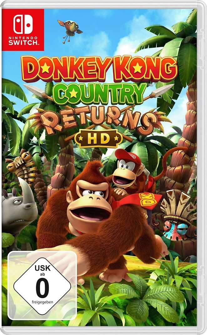 Donkey Kong Country Returns HD + Exklusives Mikrofasertuch