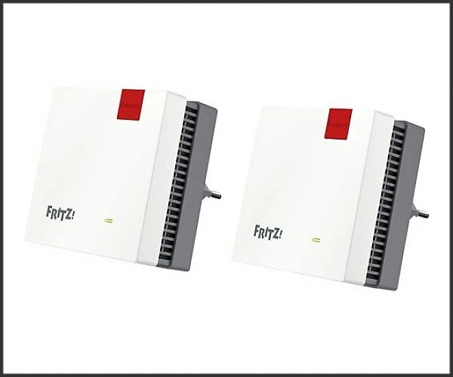 AVM FRITZ!Repeater 1200 AX (Wi-Fi 6) 2er Set WLAN Mesh-Repeater