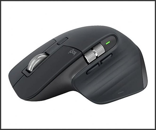 LOGITECH MX Master 3S Maus, Graphite