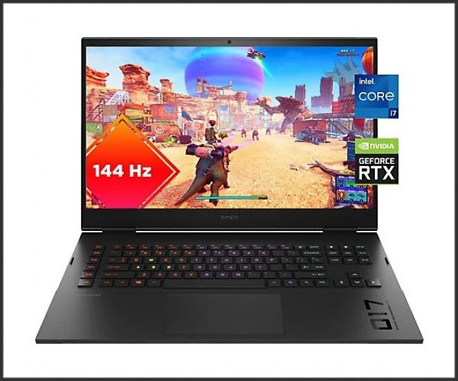 HP OMEN Gaming Notebook mit 17,3 Zoll, Intel Core i7-13700HX, 16 GB RAM, 1 TB SSD, NVIDIA GeForce RTX™ 4070, Windows 11 Home (64 Bit)