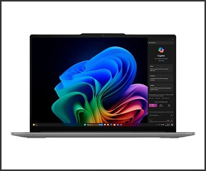 LENOVO Yoga Slim 7i Aura Edition mit 15,3 Zoll Display Touchscreen, Intel® Core™ Ultra 7, 32 GB RAM, 1 TB SSD, Windows 11 Home (64 Bit)
