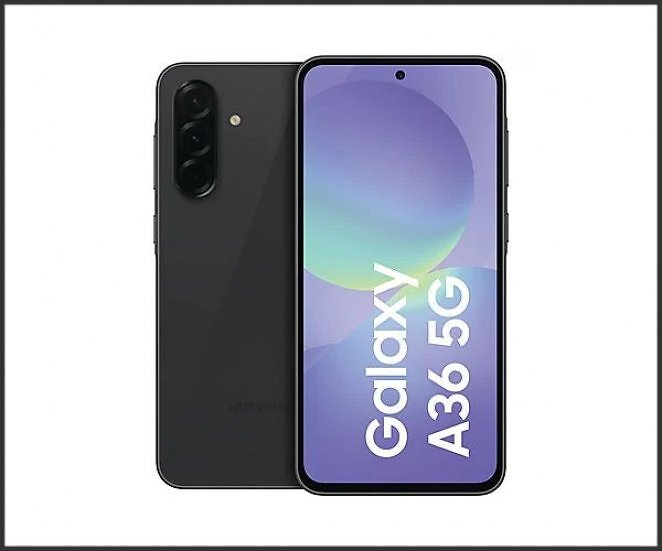 SAMSUNG Galaxy A36 5G 128 GB Awesome Black Dual SIM