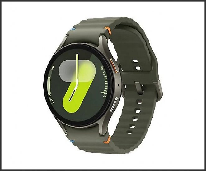 SAMSUNG Galaxy Watch7 BT 40 mm Smartwatches Aluminium Nitrilkautschuk, 85-110 mm, Green