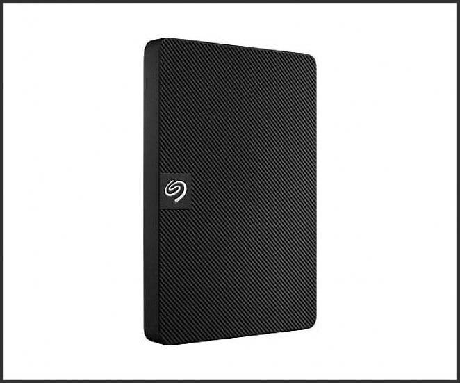 SEAGATE Expansion Portable, Exclusive Edition Festplatte, 2 TB HDD, 2,5 Zoll, extern, Schwarz