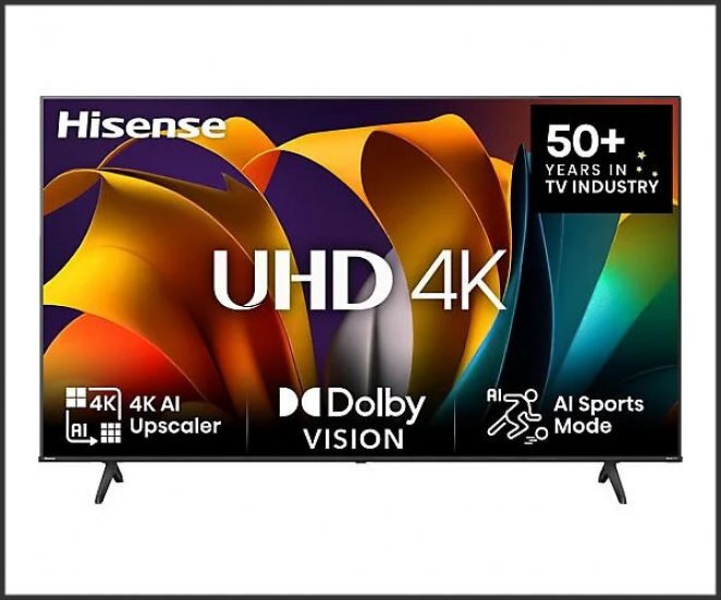 HISENSE 43A6N LED TV (Flat, 43 Zoll / 108 cm, UHD 4K, SMART TV)
