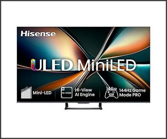 HISENSE ULED 65U7Q Mini LED TV (Flat, 65 Zoll / 164 cm, UHD 4K, SMART TV)