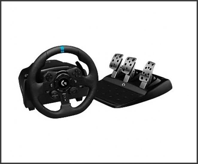 LOGITECH G923 Rennlenkrad und Pedale für PS5, PS4 und PC