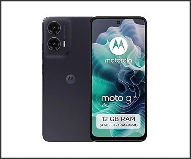 MOTOROLA moto g35 5G 128 GB Midnight Black Dual SIM