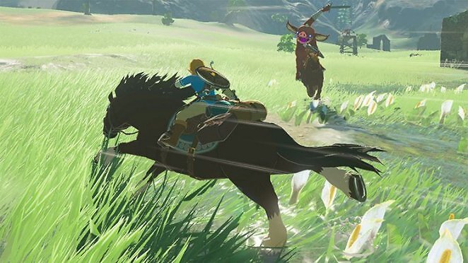 Die riesige Welt von The Legend of Zelda: Breath of the Wild kann vom Spieler nach Lust und Laune erkundet werden.