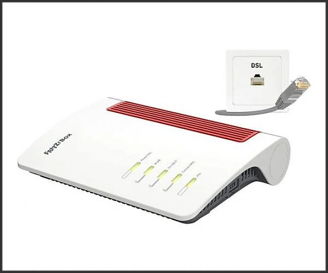 AVM FRITZ!Box 7690, (Wi-Fi 7) WLAN Mesh Router 7,136 Mbit/s