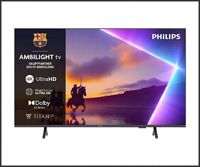 PHILIPS 55PUS8550/12 LED Ambilight TV (Flat, 55 Zoll / 139 cm, UHD 4K, SMART TV, Ambilight)