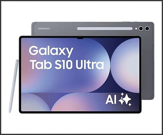 SAMSUNG Galaxy Tab S10 Ultra Wi-Fi, Tablet, 256 GB, 14,6 Zoll, Gray