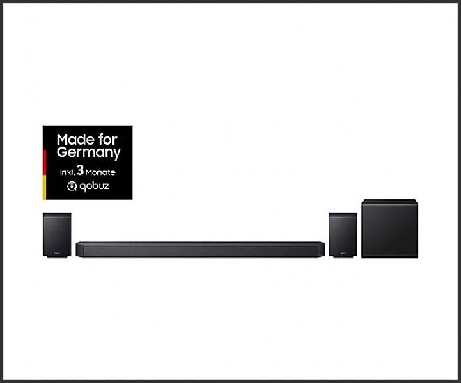 SAMSUNG HW-Q935GF/ZG, Soundbar, Titan Schwarz