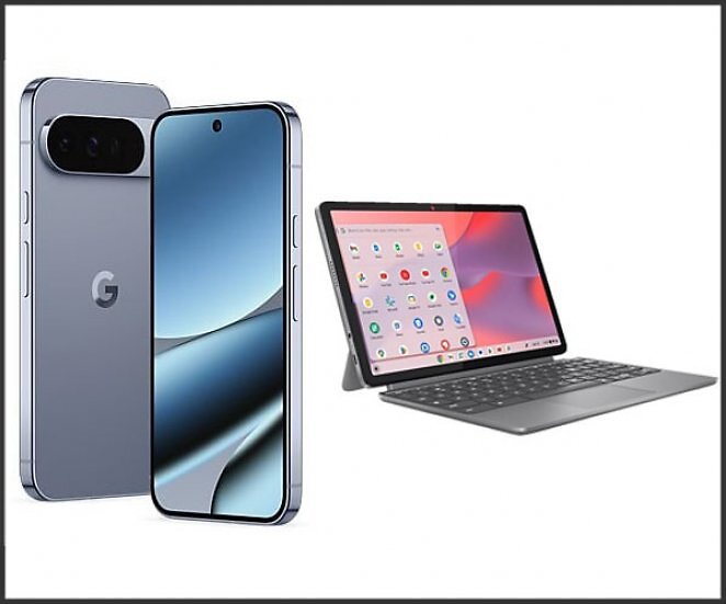 GOOGLE Pixel 10 Pro XL 256 GB mit Gratis-Zugabe (Lenovo IdeaPad Duet Chromebook) und bis zu 150€ Ankaufprämie