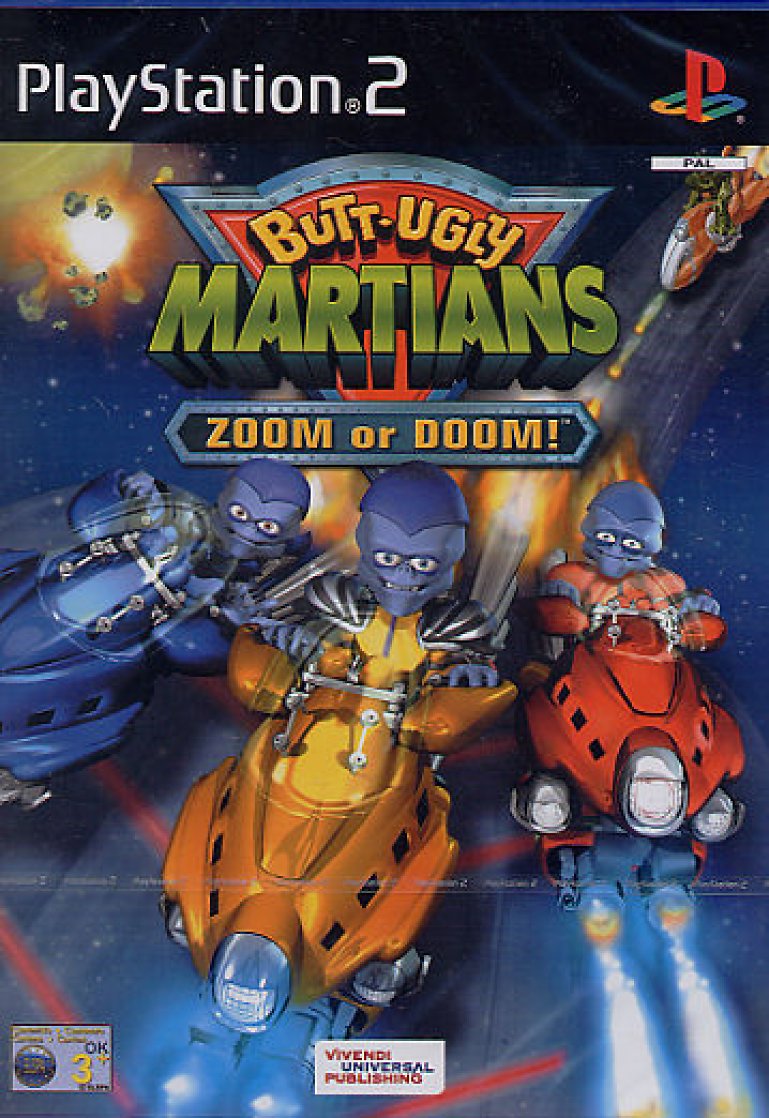 Butt-Ugly Martians: Zoom or Doom! (PS2)
