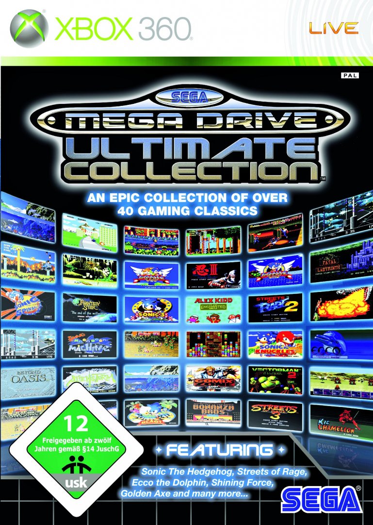 SEGA Mega Drive Ultimate Collection (Xbox360)