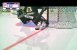 Besonders gelungene Paraden des Goalies werden sofort wiederholt und aus drei Kameraperspektiven gezeigt.