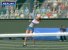 In der Wiederholung dürfen wir den Überkopfball von Martina Hingis noch mal bewundern.