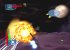 Von unseren Raketen getroffen verpufft dieser Zentraedi-Fighter in einer glei&szlig;enden Explosion.