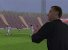 Trainer Hitzfeld gibt Kommandos.