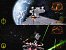 Nach guter Absprache nimmt Spieler 1 den Zerstörer aufs Korn und Spieler 2 die Tie-Fighter. 